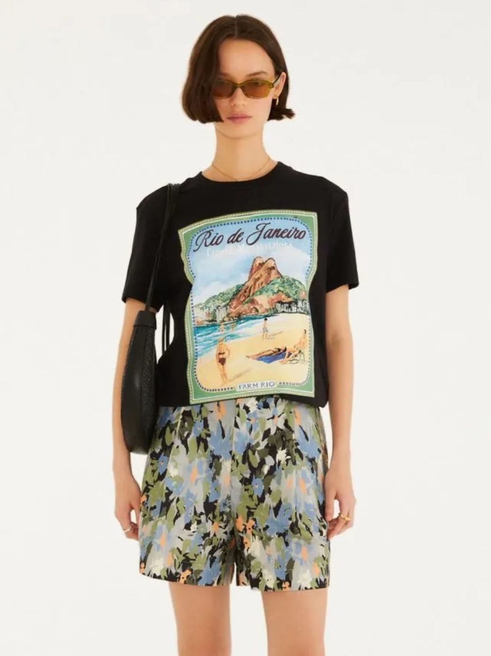 Farm Rio T-Shirt Postal Rio - Picture 3 of 8